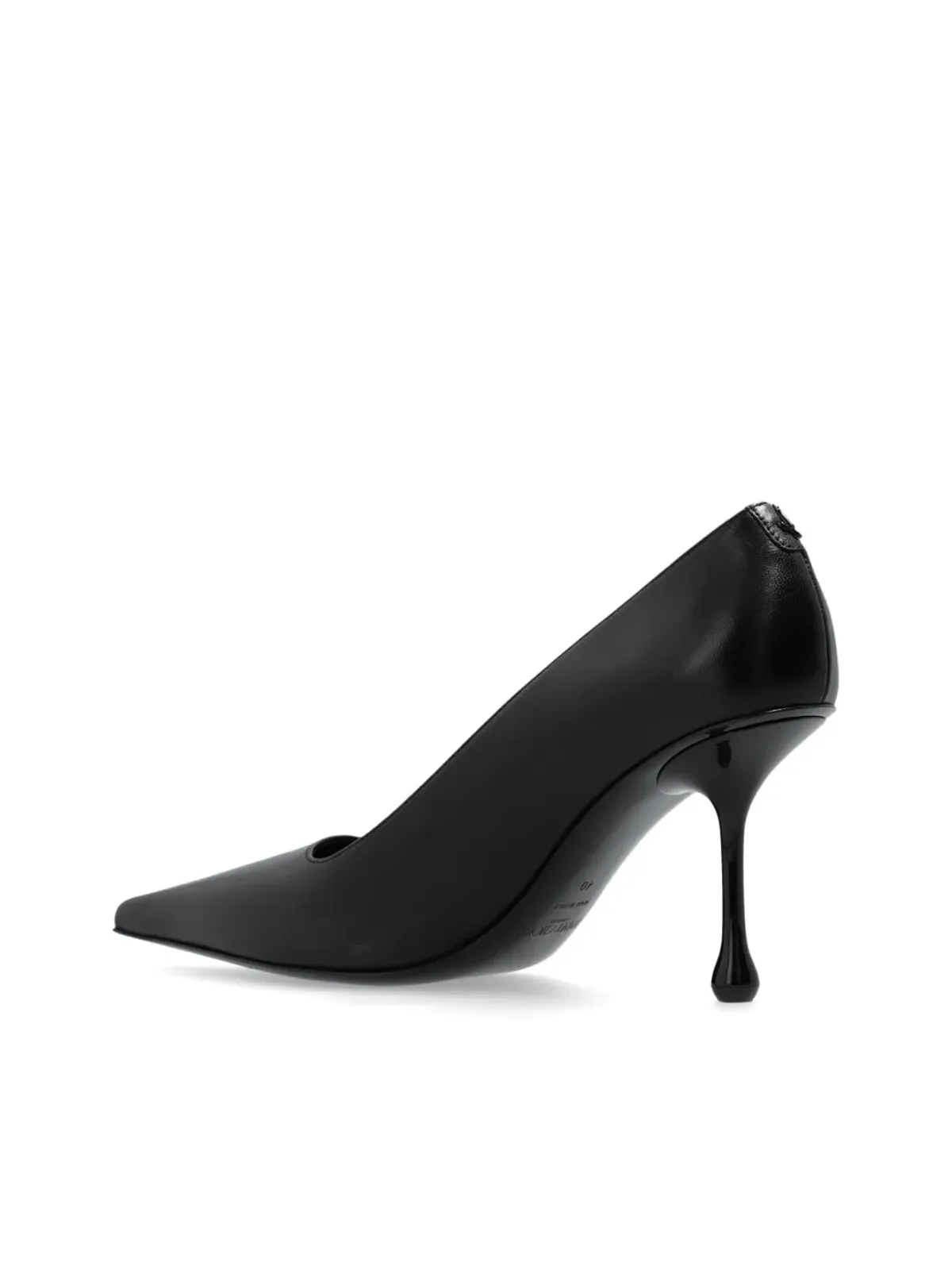 Jimmy Choo Ixia 80mm ポインテッドトゥパンプス - ブラック - 画像5