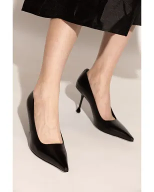 Jimmy Choo Ixia 80mm ポインテッドトゥパンプス - ブラック - サムネイル2