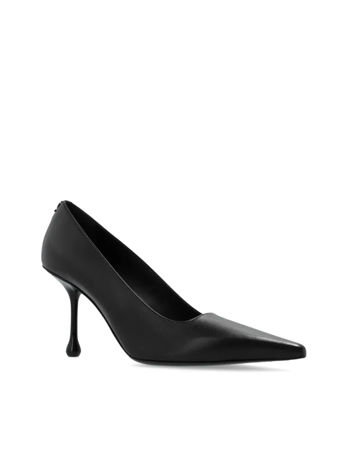 Jimmy Choo Ixia 80mm ポインテッドトゥパンプス - ブラック - 画像4