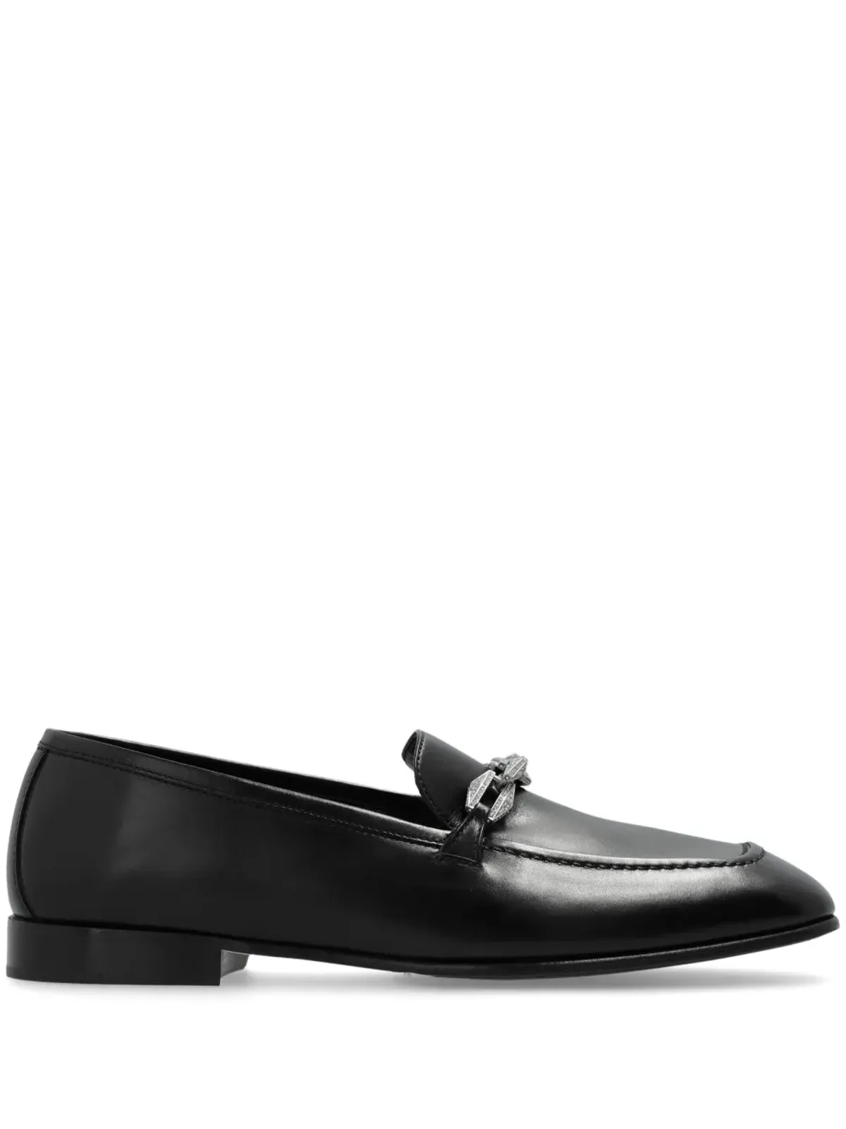 Jimmy Choo Tilda レザー ローファー - ブラック - 画像1