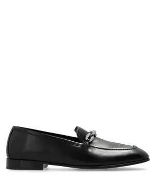 Jimmy Choo Tilda レザー ローファー - ブラック - サムネイル1