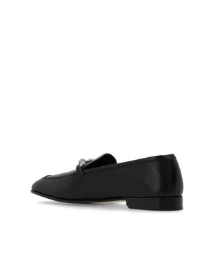 Jimmy Choo Tilda レザー ローファー - ブラック - サムネイル5