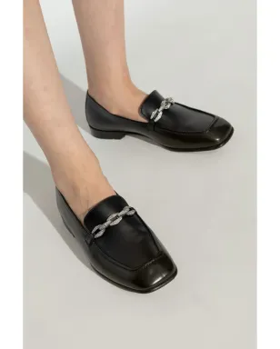 Jimmy Choo Tilda レザー ローファー - ブラック - サムネイル2