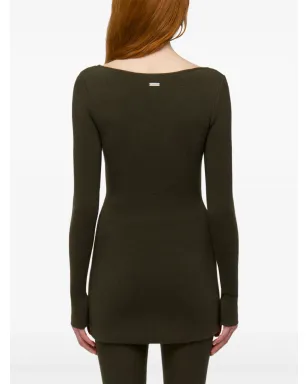 Ferragamo バージンウール混紡ニットドレス - サムネイル4