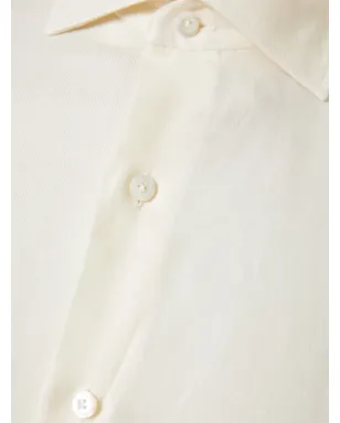 Finamore 1925 Napoli スプレッドカラーシャツ - サムネイル3