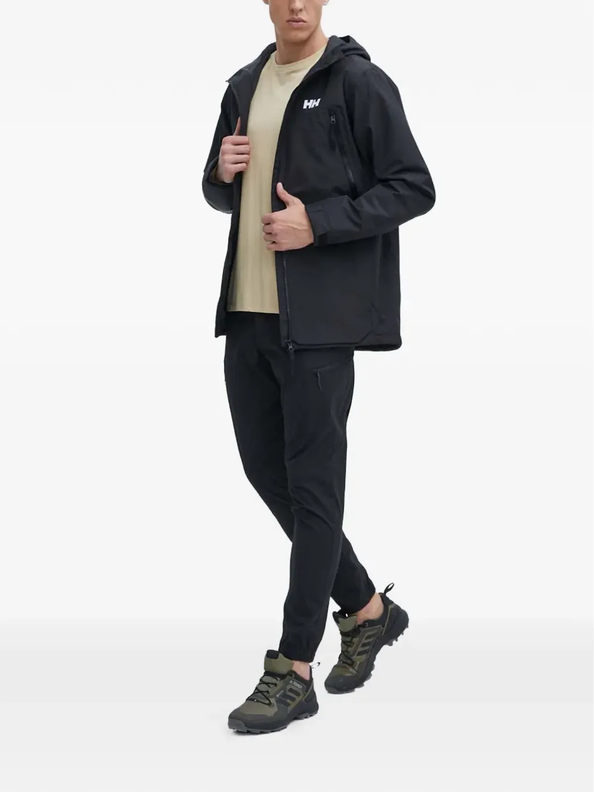 Helly Hansen ジップドフード付きライトウェイトジャケット - 画像2