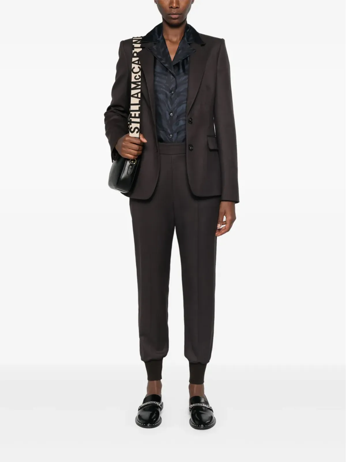 Stella McCartney ウール テーパードパンツ - グレー - 画像2