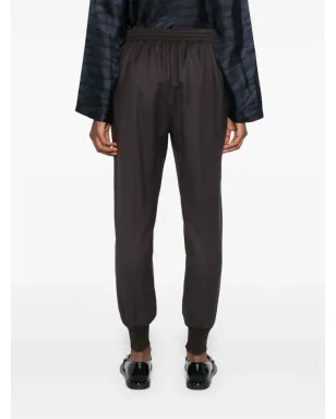 Stella McCartney ウール テーパードパンツ - グレー - サムネイル4