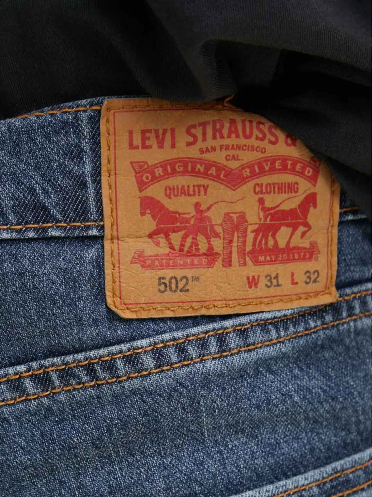 Levi's ベルトループ ジーンズ - 画像4