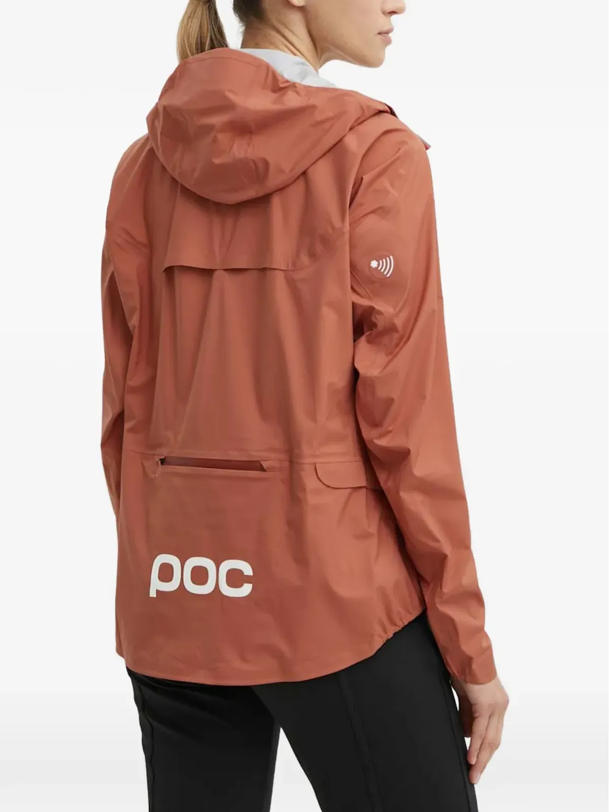 POC フード付きジップジャケット - 画像3