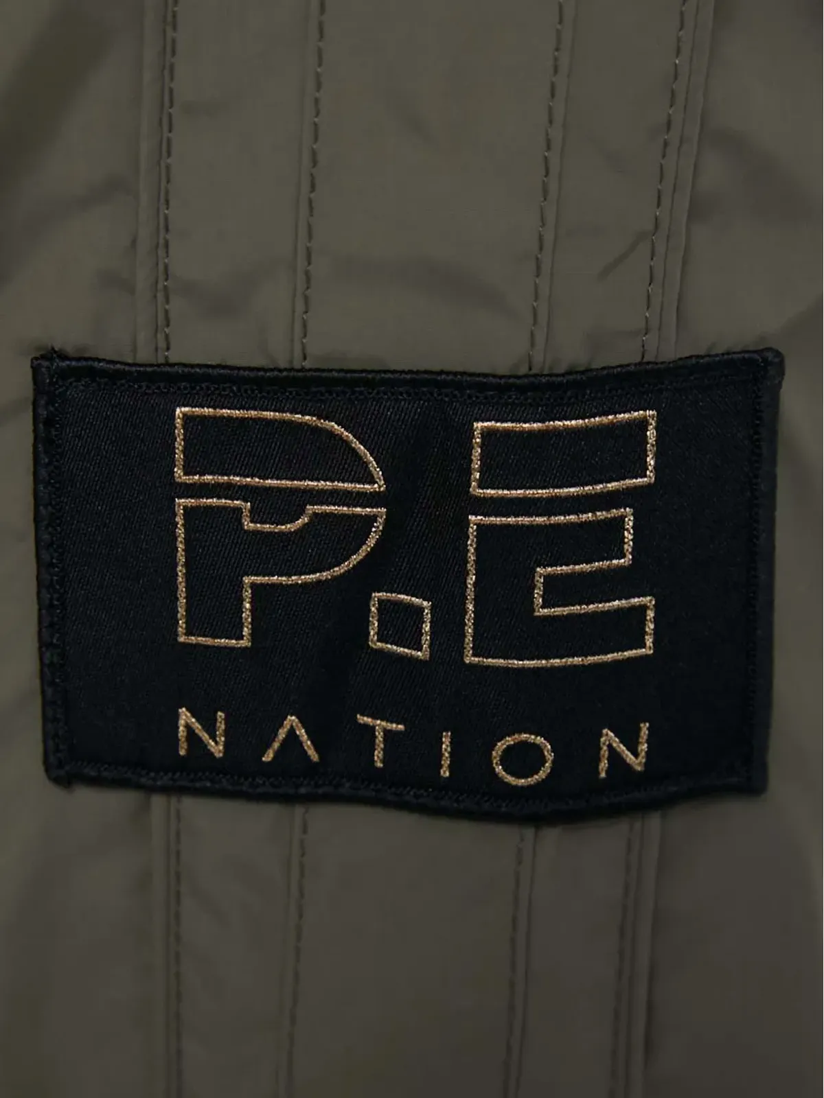 P.E Nation フード付きジップジャケット グリーン - 画像5