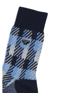 Prada コットンソックス - ブルー - サムネイル2