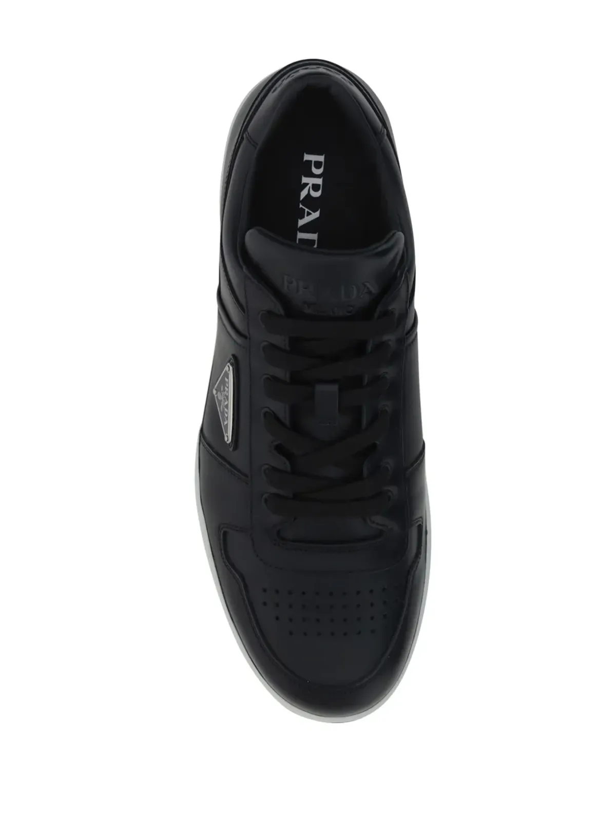 Prada ダウンタウン スニーカー ブラック - 画像4