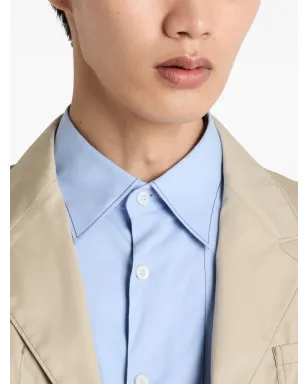 Prada ジャケット（シングルブレスト）- ニュートラルカラー - サムネイル4