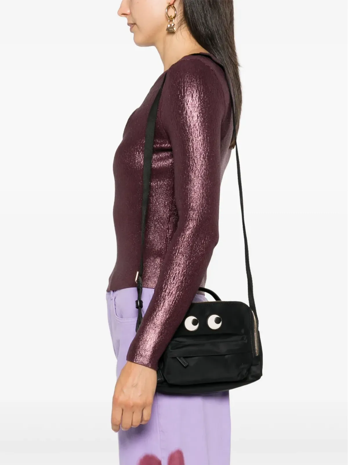 Anya Hindmarch アイパッチ クロスボディバッグ - 画像2