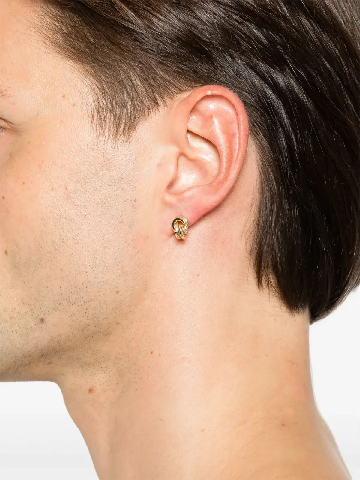 OUIE 14K イエローゴールド シングルイヤリング - 画像2