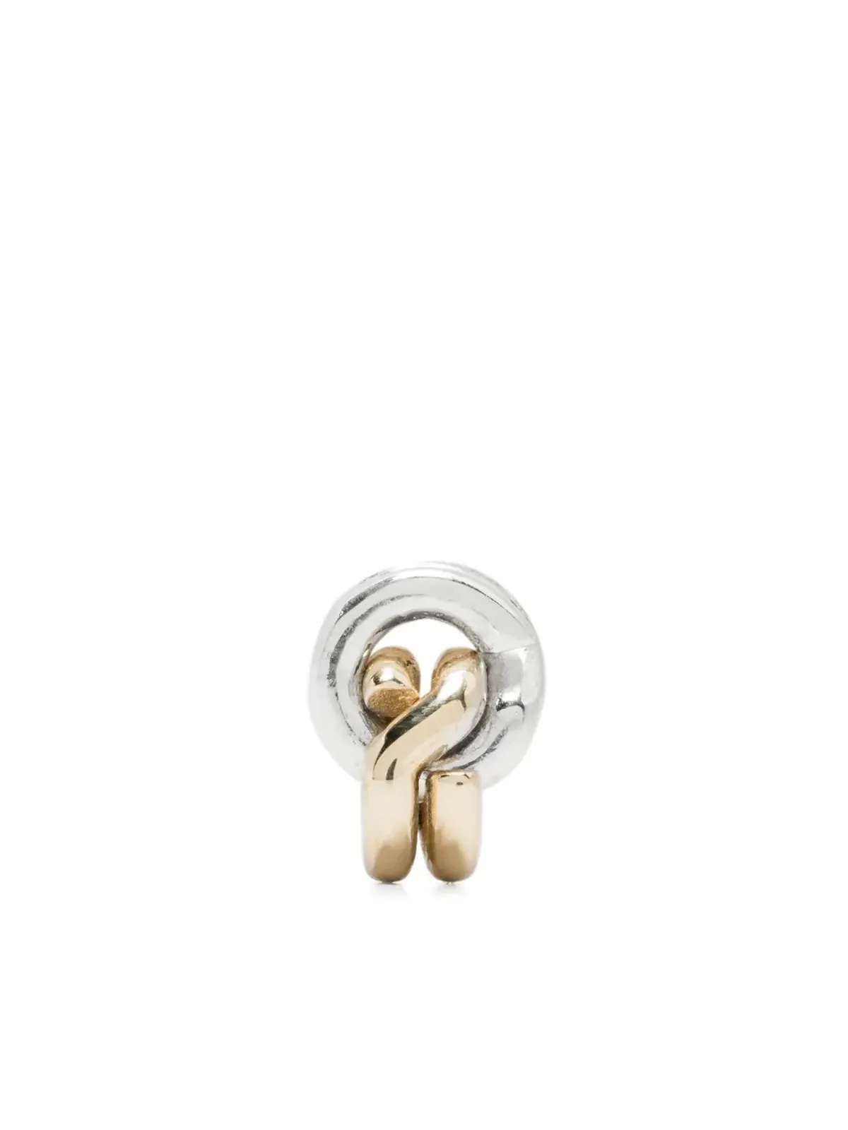 OUIE 14K Yellow Gold Articulated-Links Single Earring - 画像1