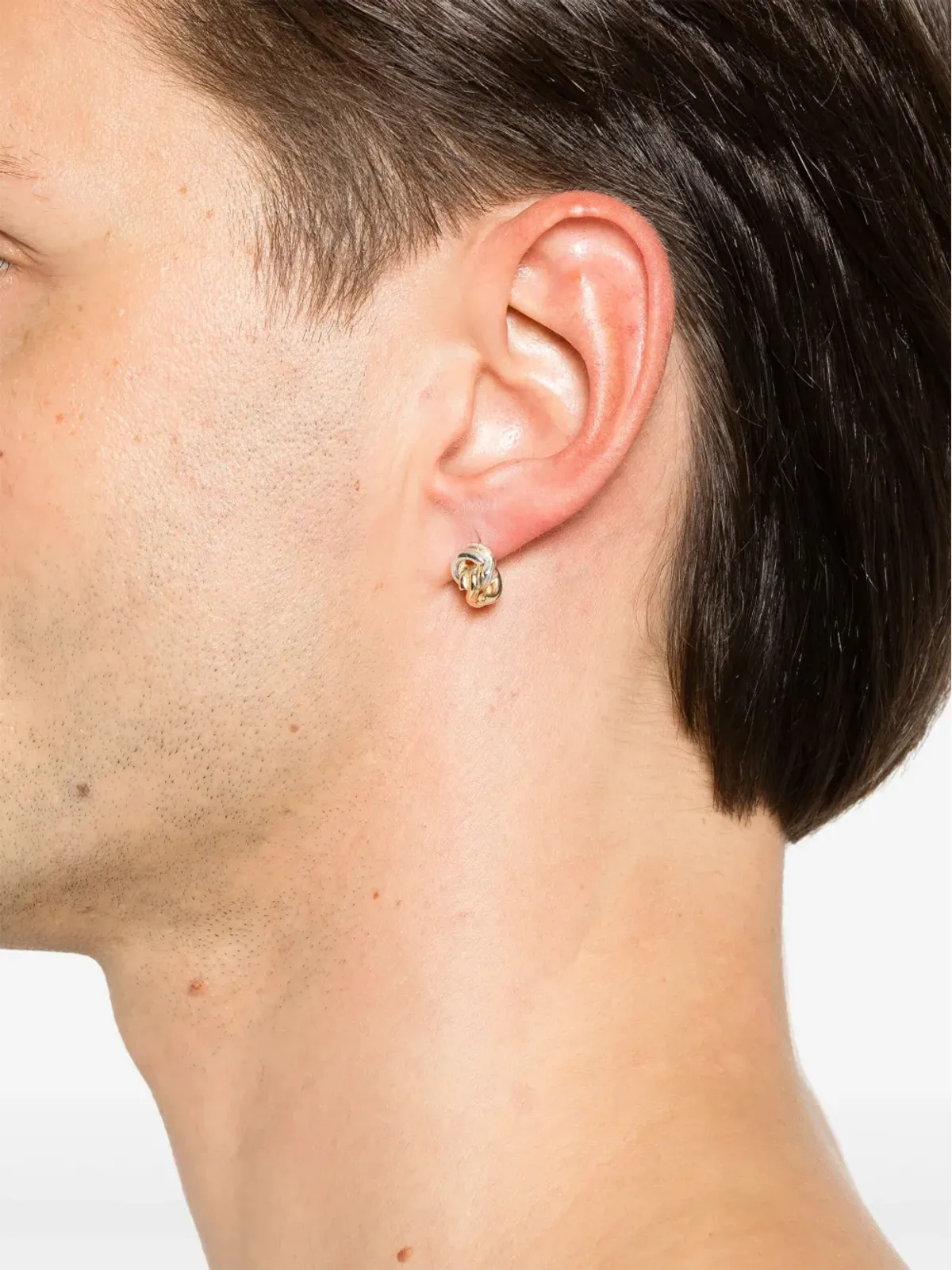 OUIE 14K Yellow Gold Articulated-Links Single Earring - 画像2