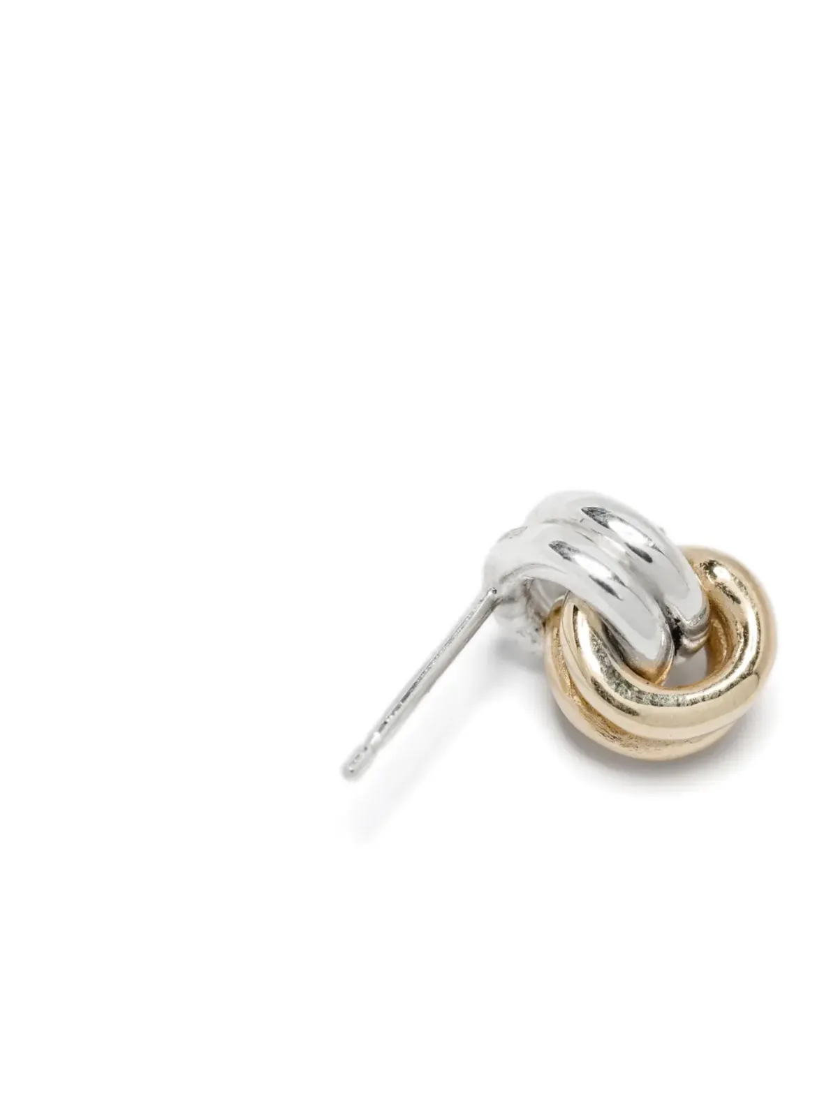OUIE 14K Yellow Gold Articulated-Links Single Earring - 画像3