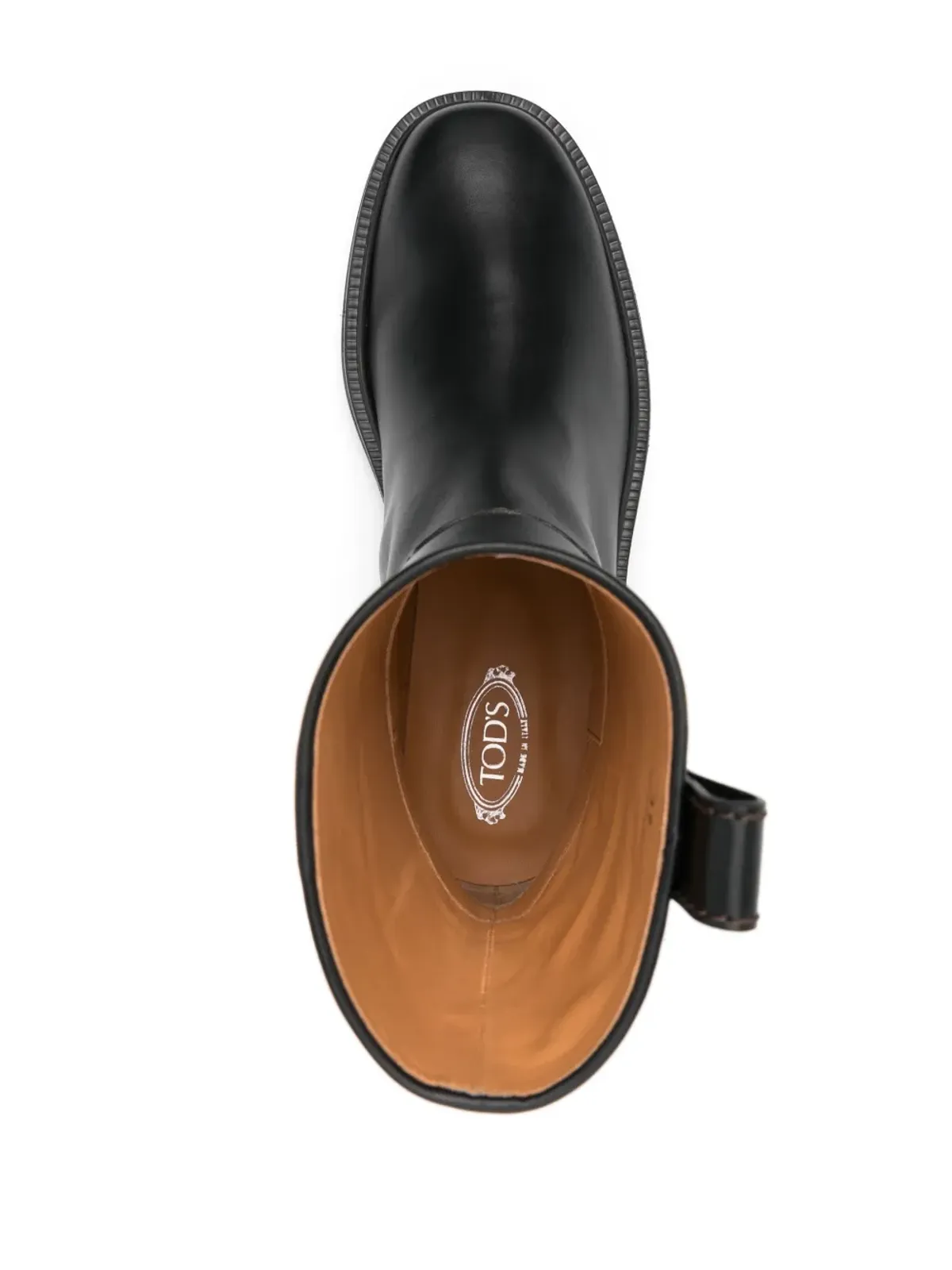 Tod's レザー バイカーブーツ - ブラック - 画像4