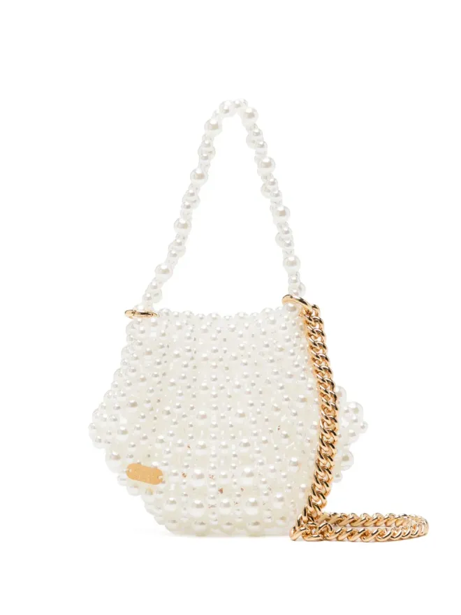 0711 0711 mini Arielle shoulder bag - Whiteの商品画像