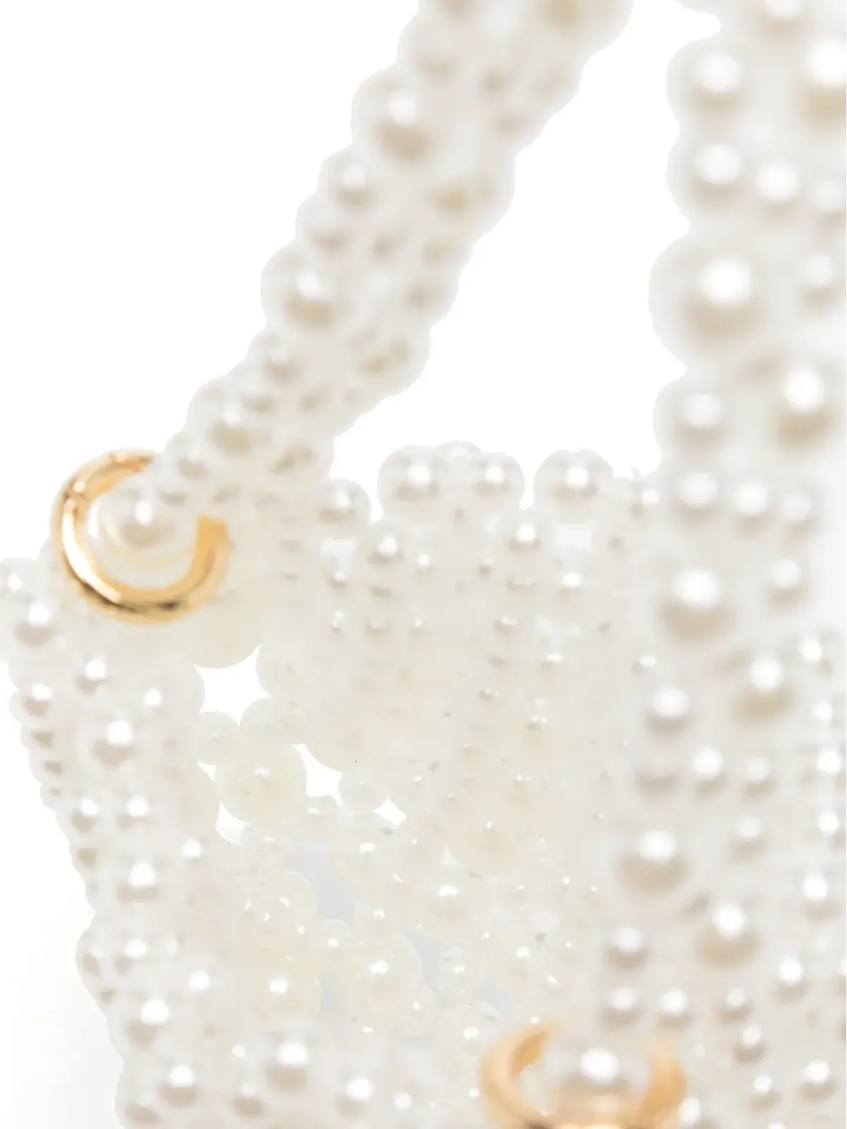 0711 mini Arielle shoulder bag - White - 画像5