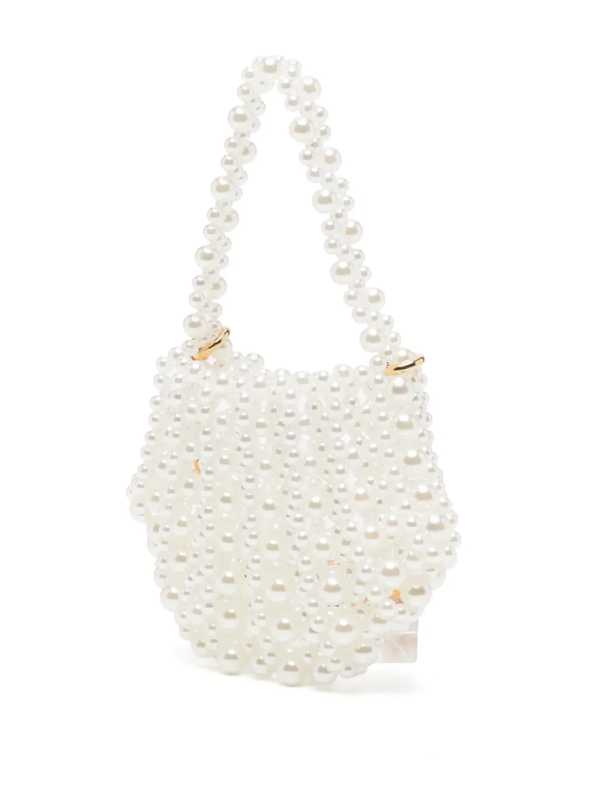 0711 mini Arielle shoulder bag - White - 画像3