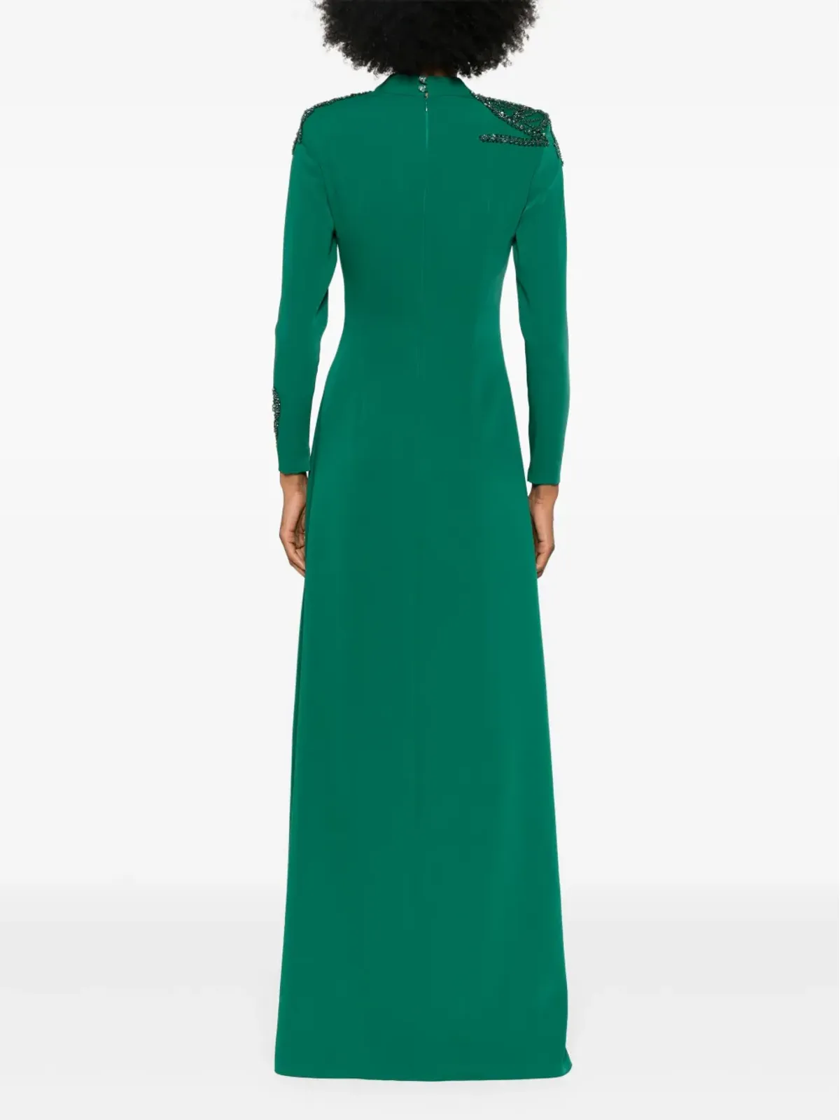 CRISTALLINI Nemesis maxi dress - Green - 画像4