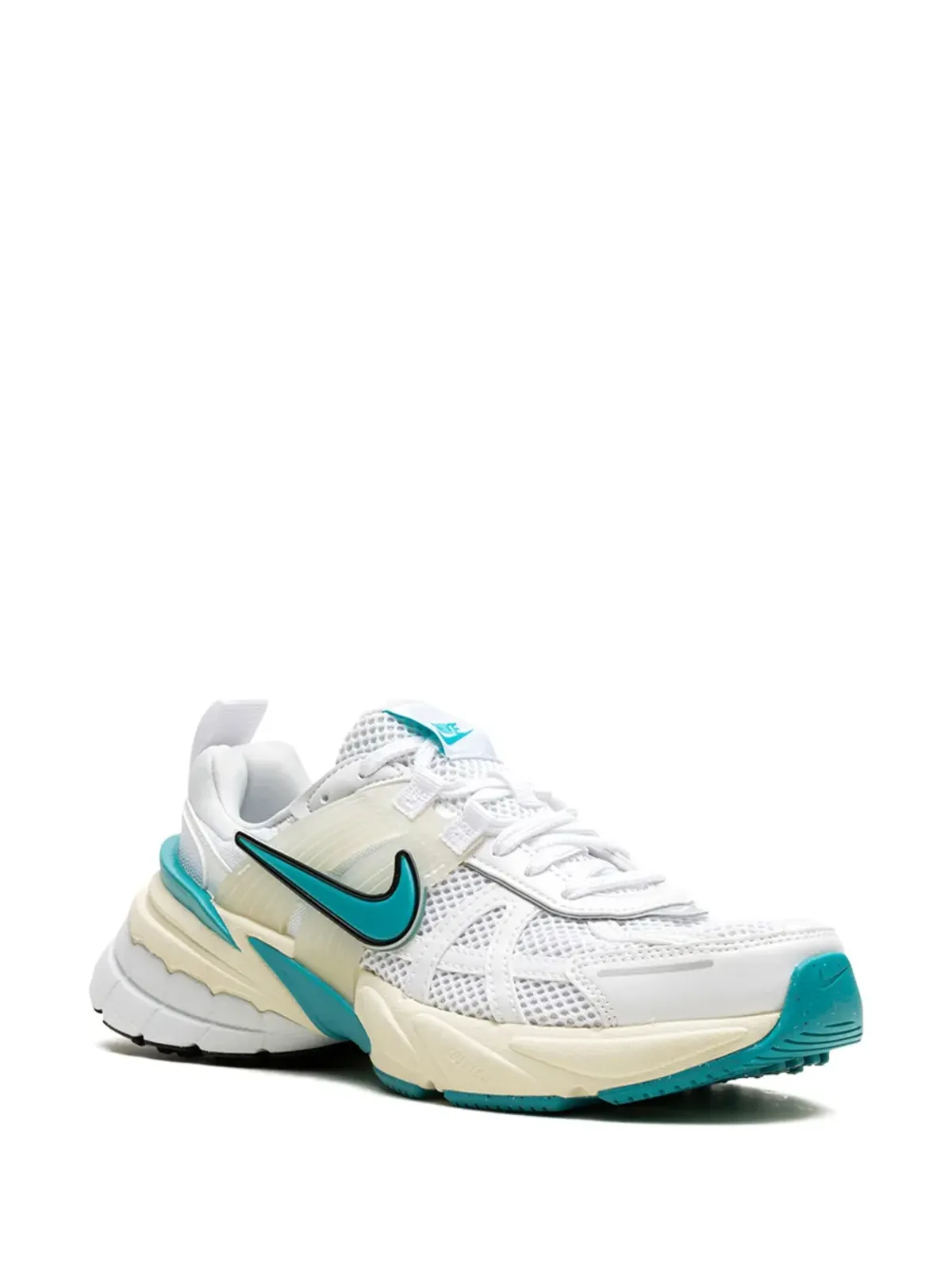 Nike V2K Run White/Dusty Cactus/Coconut Milk スニーカー - 画像1