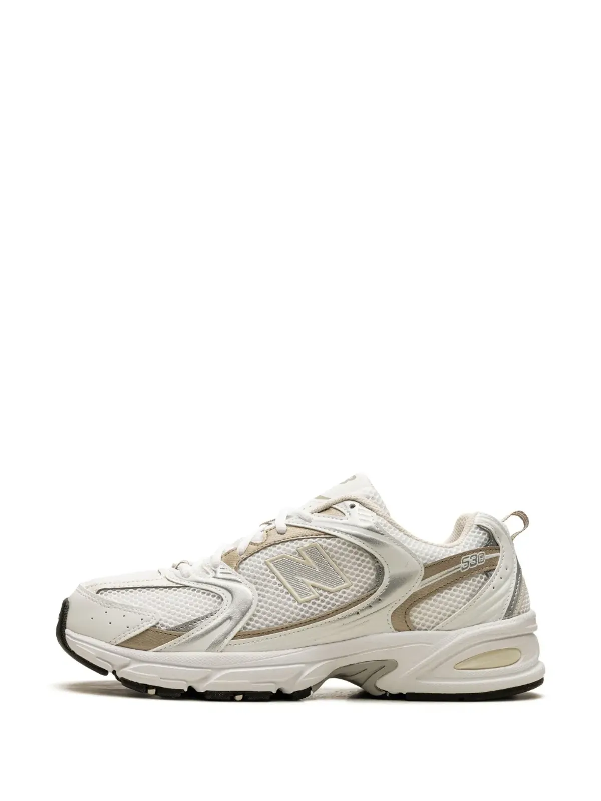 New Balance 530 ホワイト/ストーンウェア/リネン スニーカー - 画像5