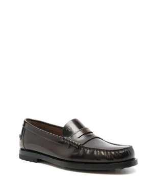 Tod's ブラッシュドレザー ローファー - ブラウン - サムネイル2
