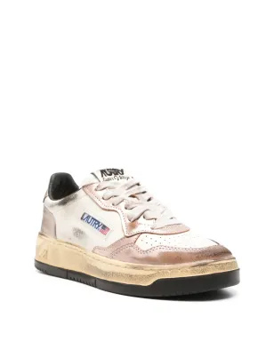 Autry Medalist Super Vintage distressed sneakers - White - サムネイル2