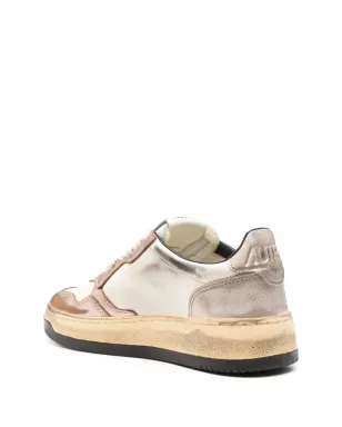 Autry Medalist Super Vintage distressed sneakers - White - サムネイル3
