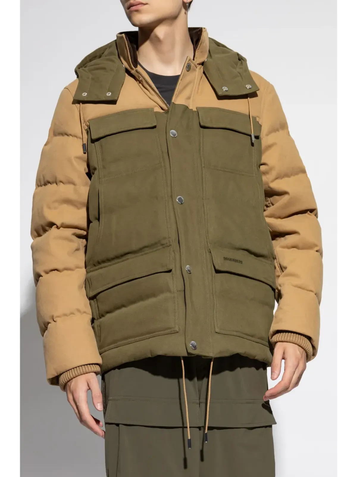 DSQUARED2 フード付きダウンジャケット - 画像3