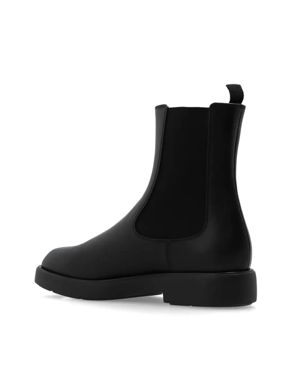 Emporio Armani レザー チェルシーブーツ - ブラック - 画像5