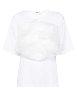 Enföld フローラルアップリケTシャツ - サムネイル1