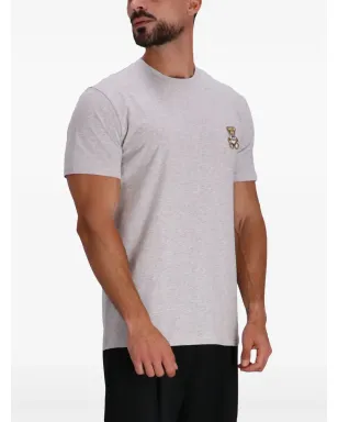Moschino テディベア・アップリケ コットン Tシャツ - グレー - サムネイル3