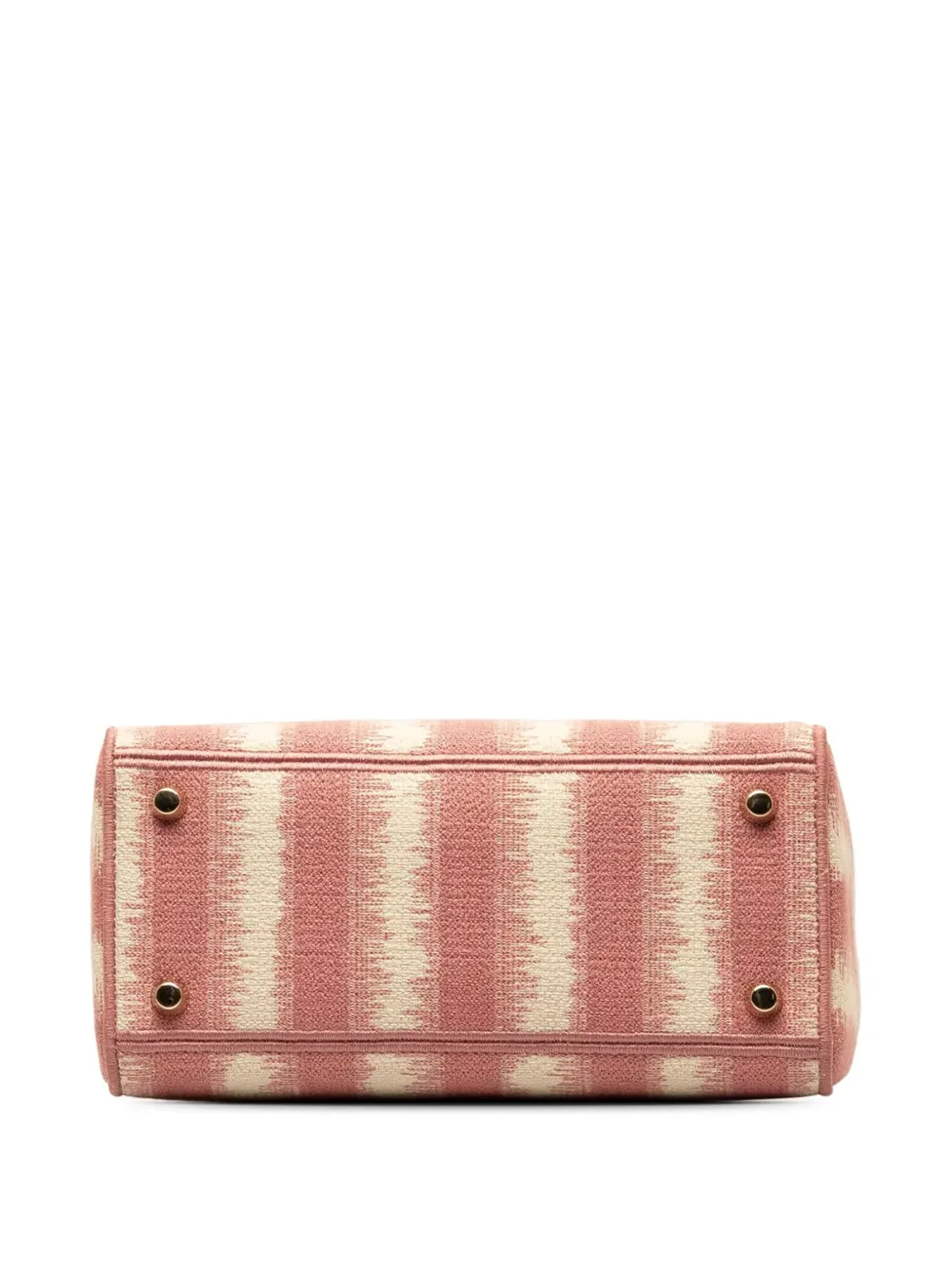 Christian Dior ビンテージ 2021年 ミディアム D-Stripes Lady D-Lite サッチェル ピンク - 画像4