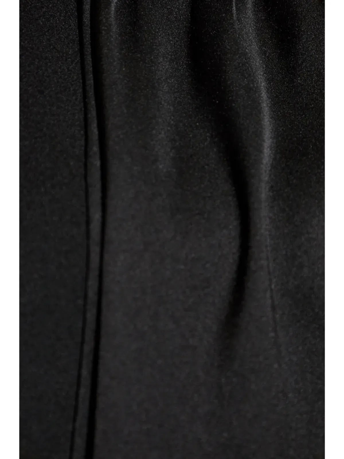 Emporio Armani ラッフルディテール サテン ドレス - ブラック - 画像5