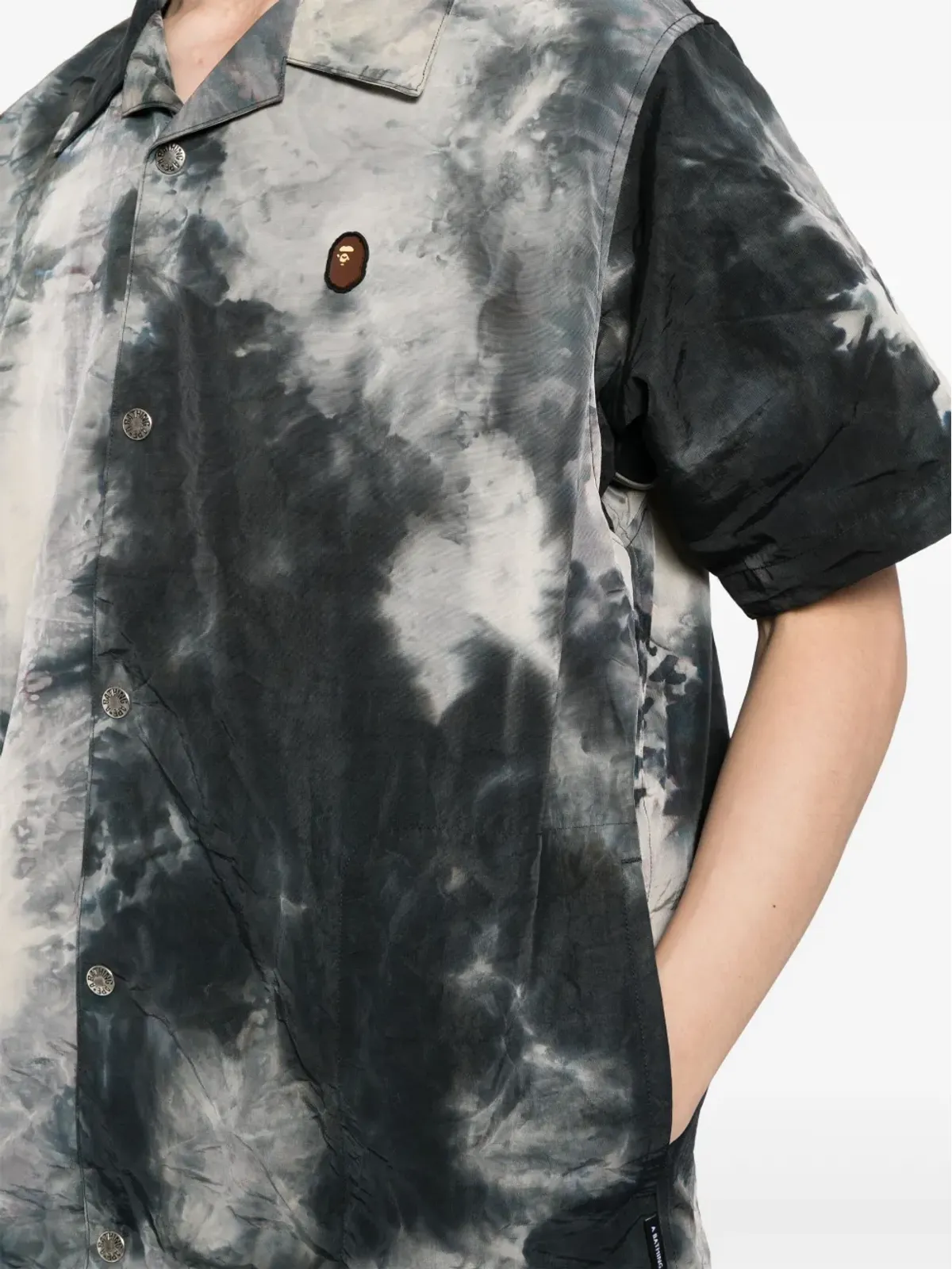A BATHING APE® タイダイ柄 半袖シャツ - 画像5