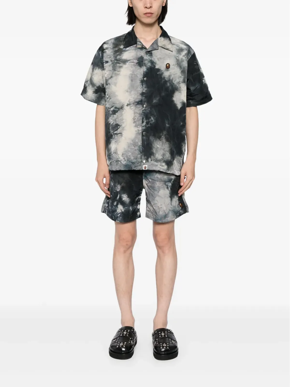 A BATHING APE® タイダイ柄 半袖シャツ - 画像2