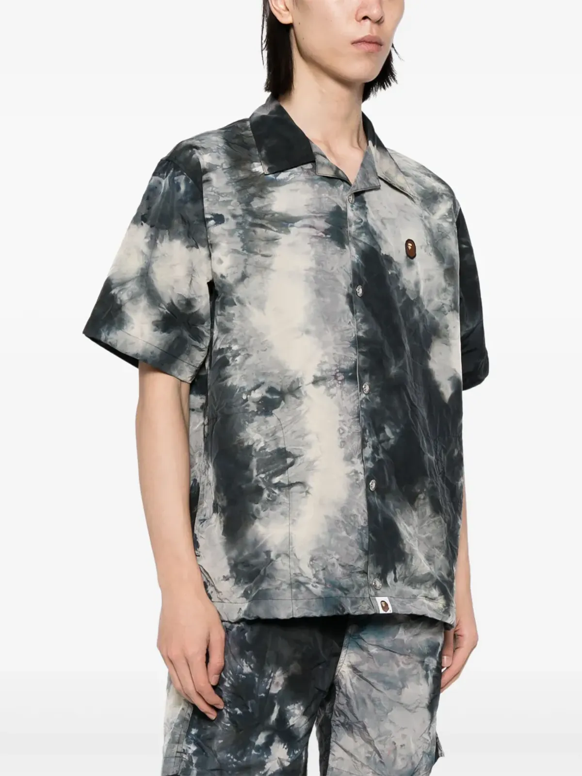 A BATHING APE® タイダイ柄 半袖シャツ - 画像3