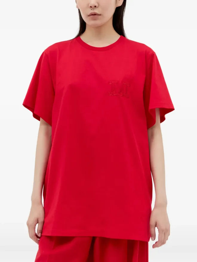 Max Mara Max Mara 刺繍ロゴ入りTシャツの商品画像
