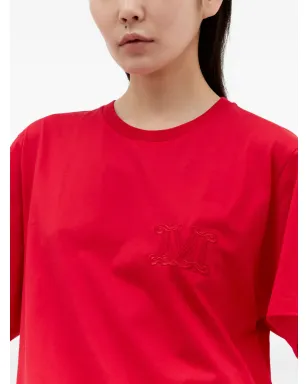 Max Mara 刺繍ロゴ入りTシャツ - サムネイル4