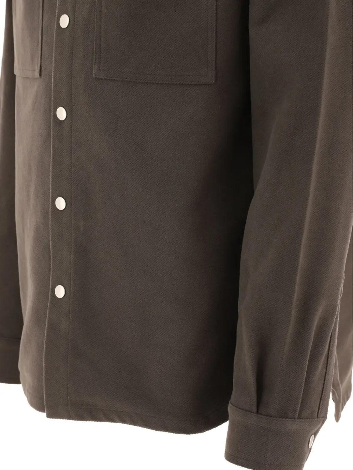 Rick Owens DRKSHDW ボタン付きシャツジャケット - グレー - 画像4