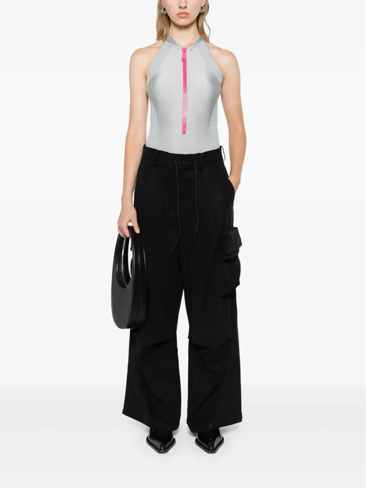 Y-3 ドローコードカーゴパンツ - 画像2