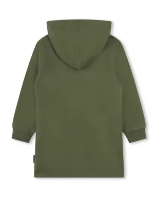 Marc Jacobs Kids printed hooded dress - Green - サムネイル2