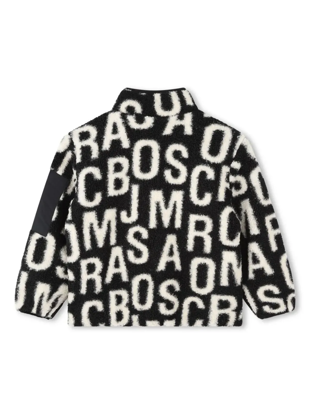 Marc Jacobs Kids ロゴジャカード ジップアップ カーディガン - 画像2