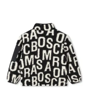 Marc Jacobs Kids ロゴジャカード ジップアップ カーディガン - サムネイル2