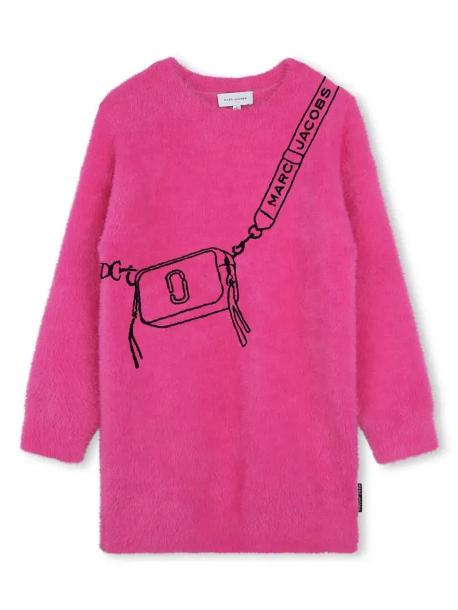 Marc Jacobs Kids Marc Jacobs Kids 刺繍入りニットドレスの商品画像